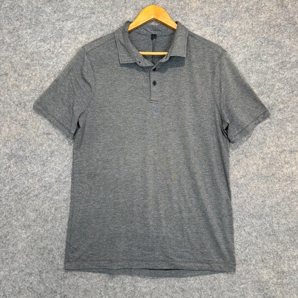 lululemon athletica Other - Lululemon Golf Polo Shirt Mens Large Slim Casual Button Performance Tee Summer